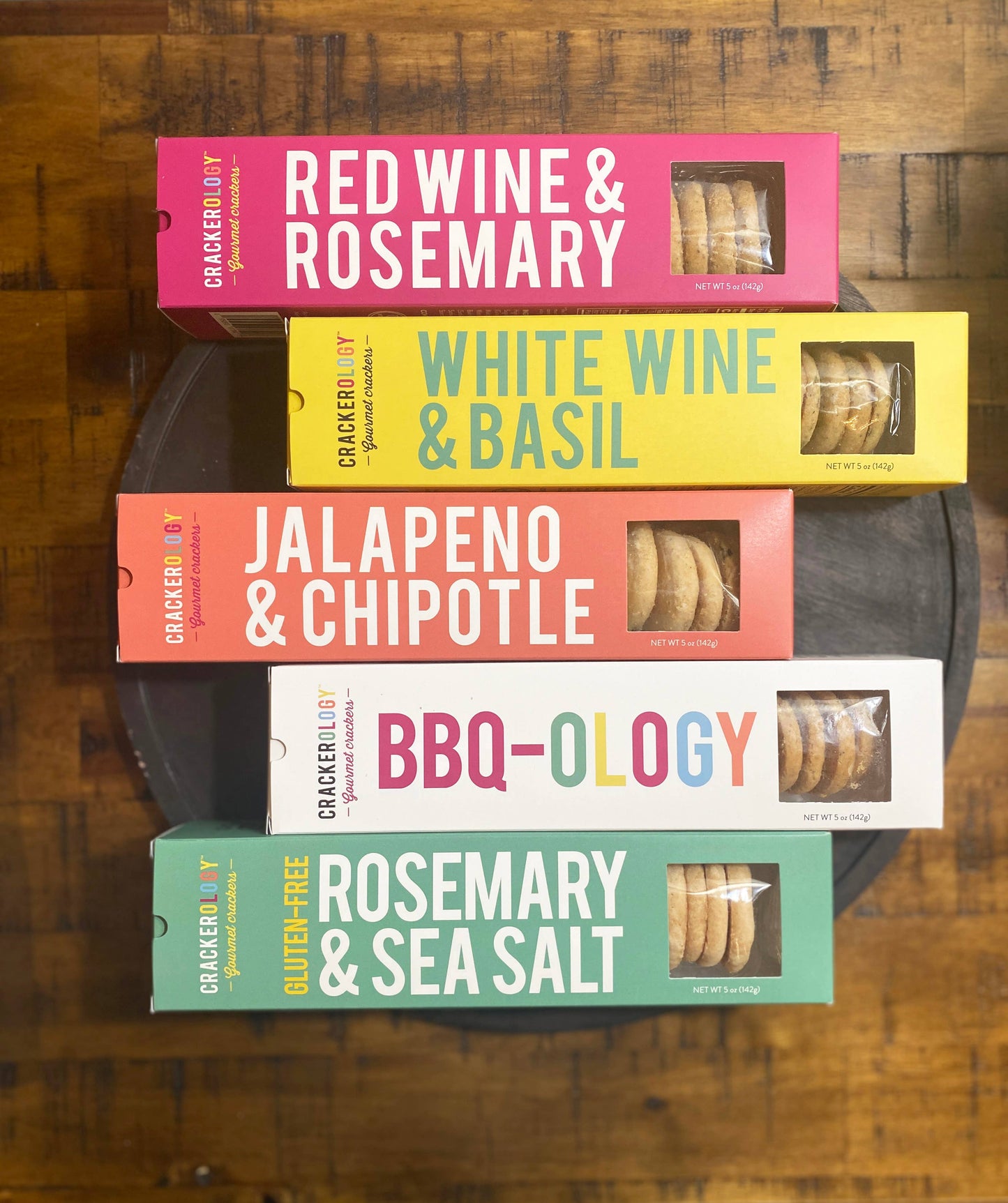 Red Wine & Rosemary Crackers