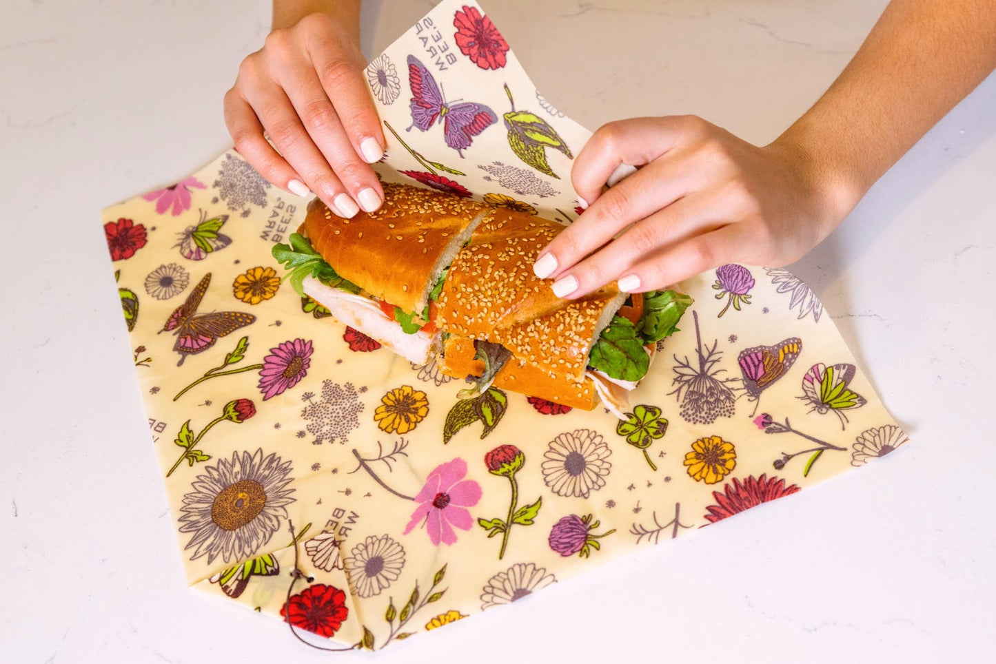 Meadow Magic, Plant Based Wax (Sandwich Wrap)