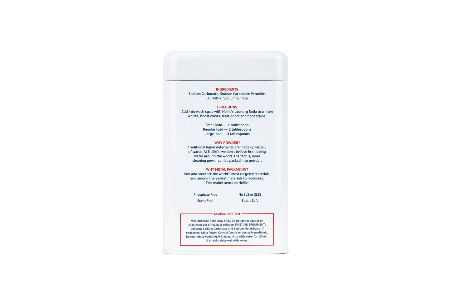 Oxygen Brightener, 100 Scoop Tin