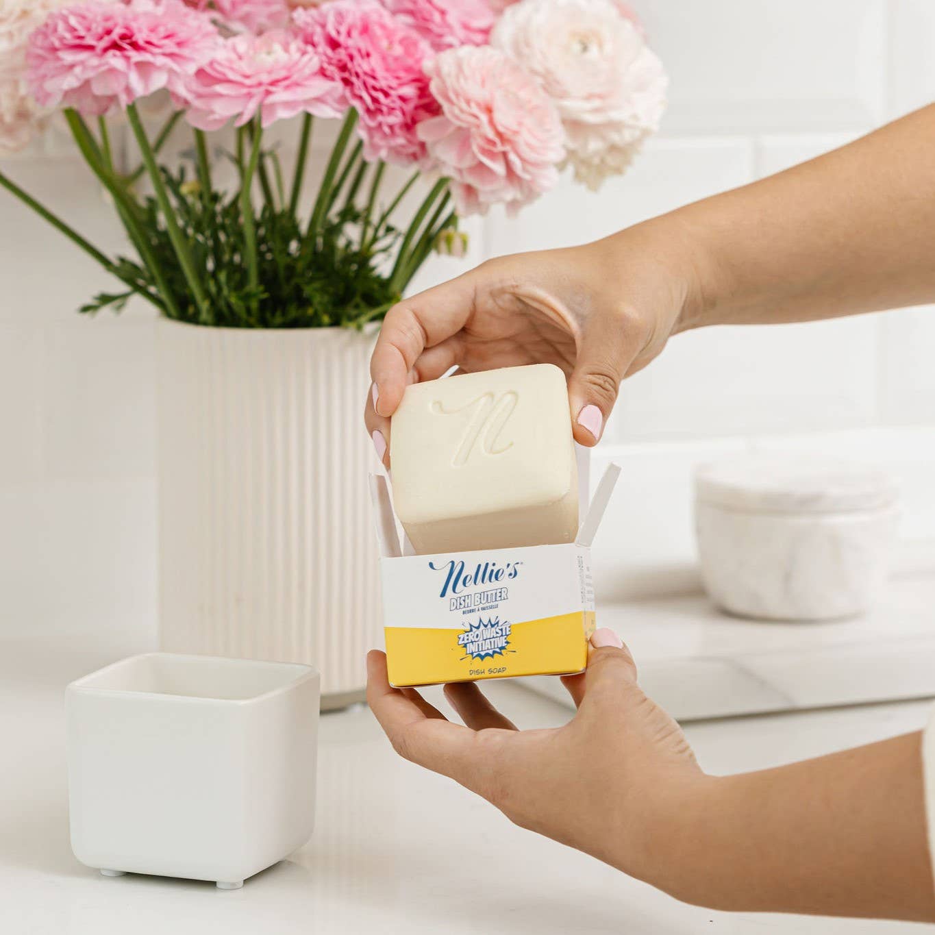 Nellie's Solid Dish Butter (Soap)