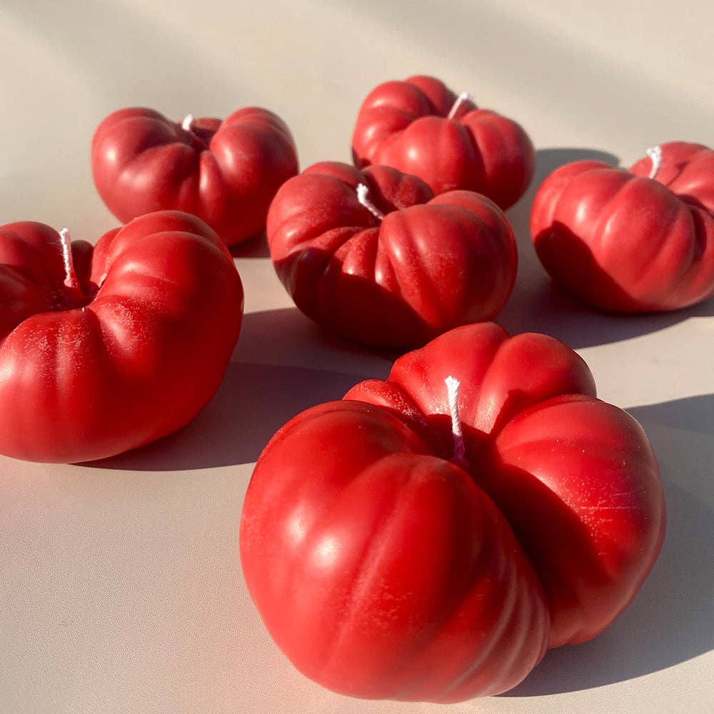 Heirloom Tomato Candle, Red