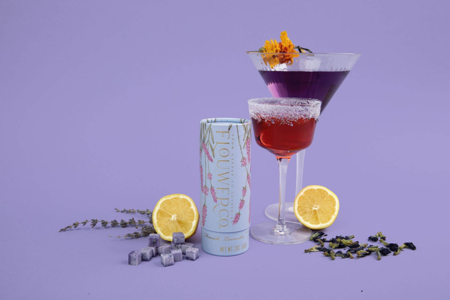 Floral Cocktail Cubes