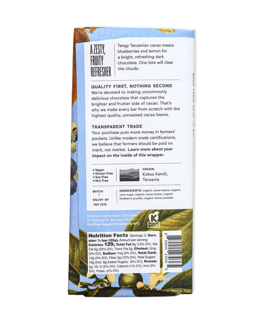 Blueberry Lemon Chocolate