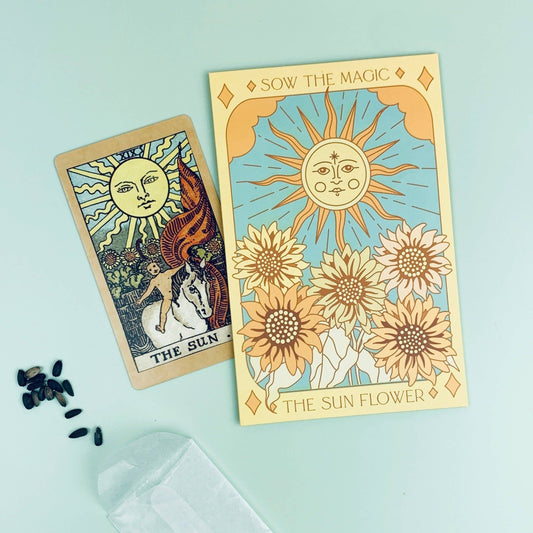 The Sunflower (Ring of Fire) Tarot Garden