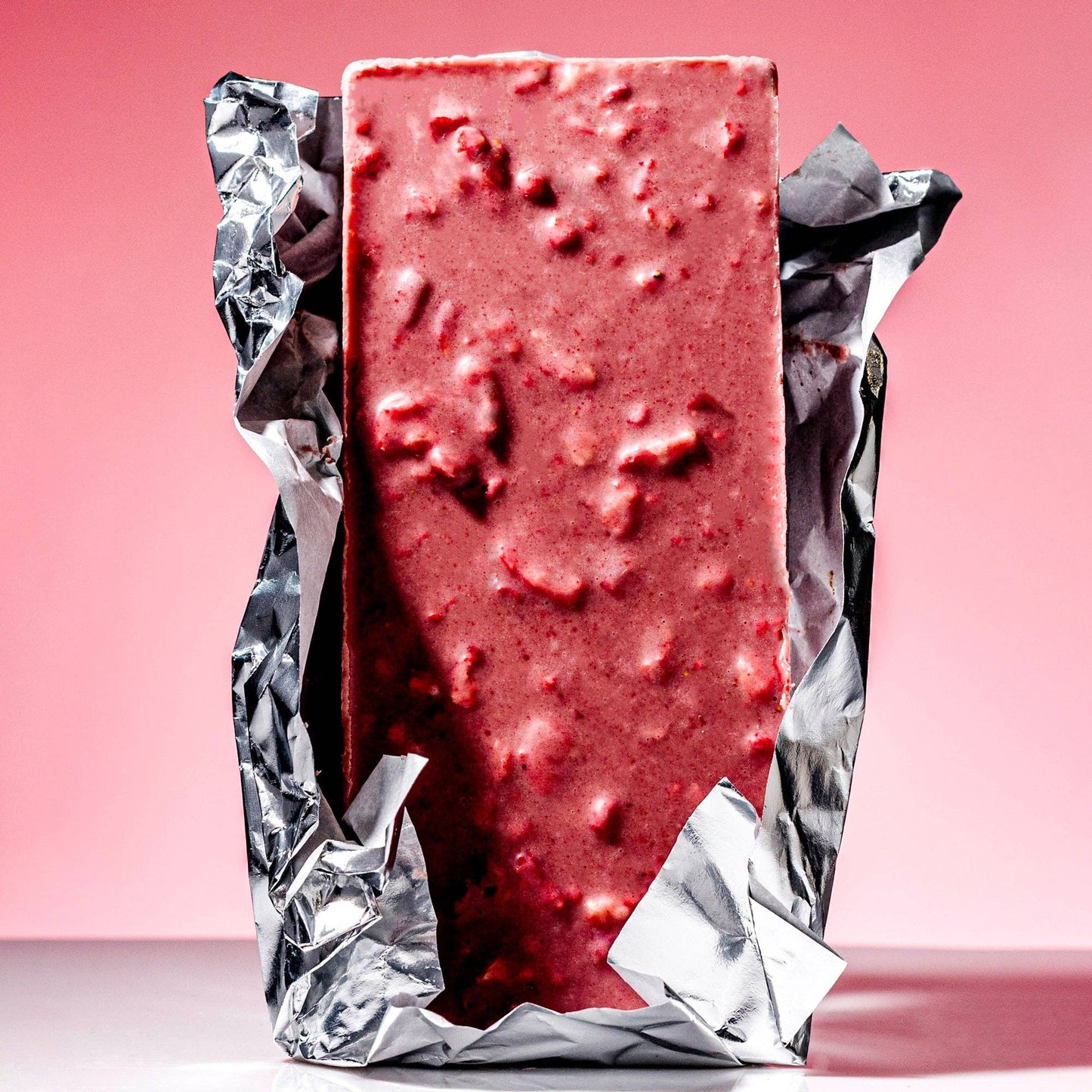 37% Strawberry & Cream White Chocolate Bar