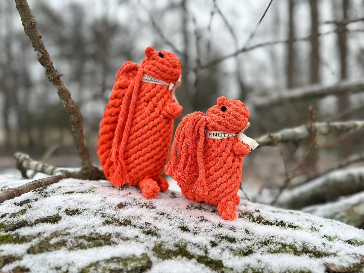 Sustainable Rope Animal Dog Chew Toys