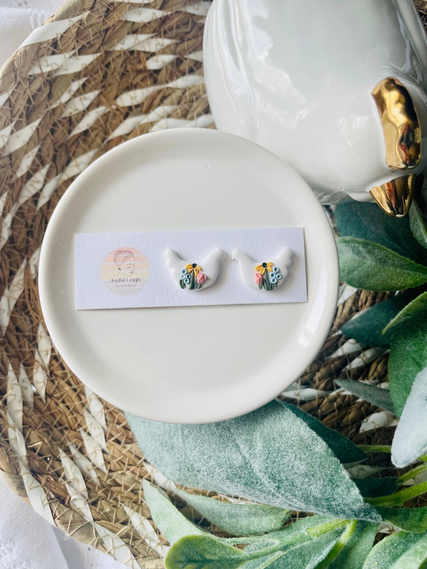 Farm Animal Stud Earrings