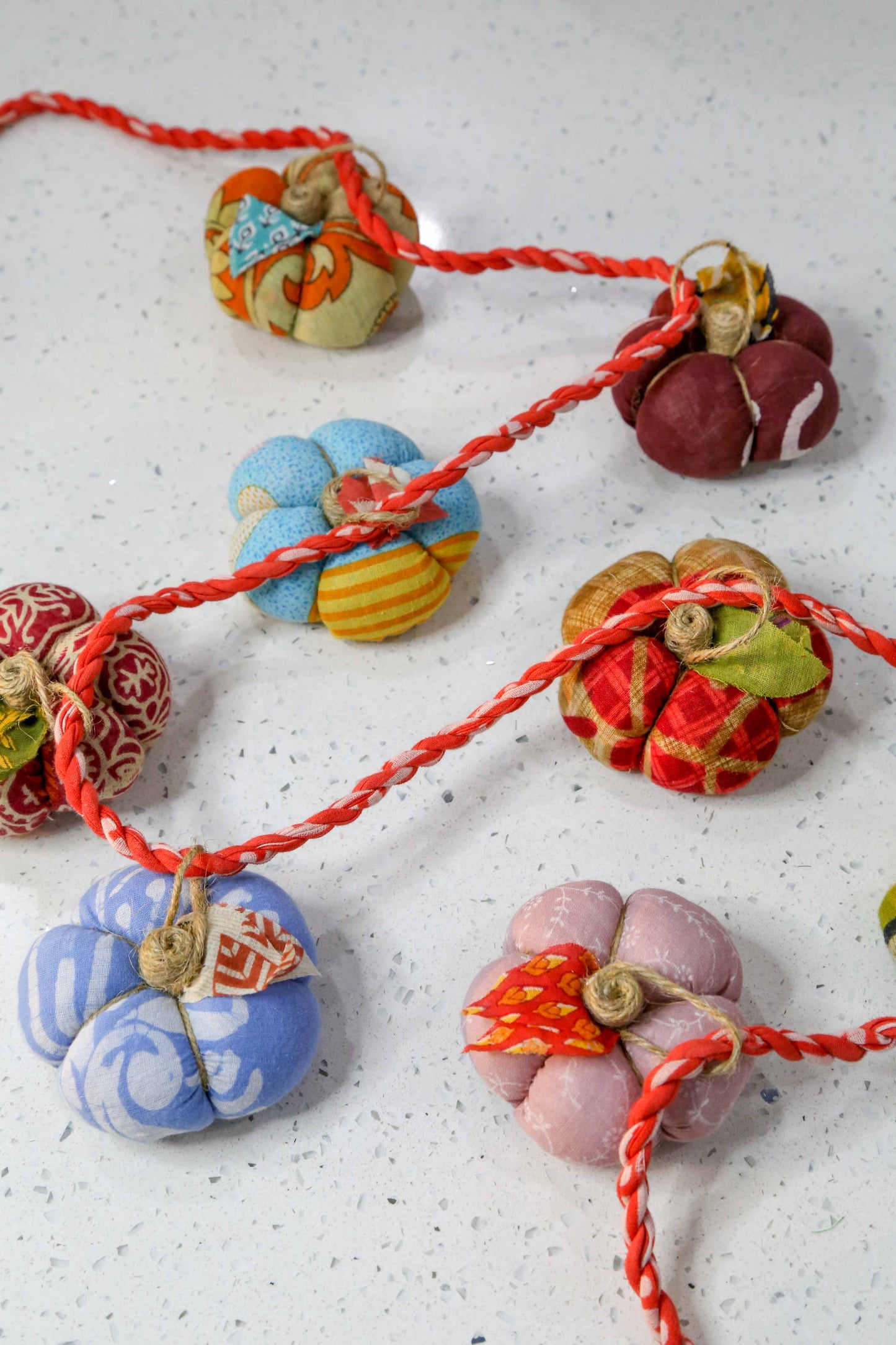 Saree Pumpkin Garland
