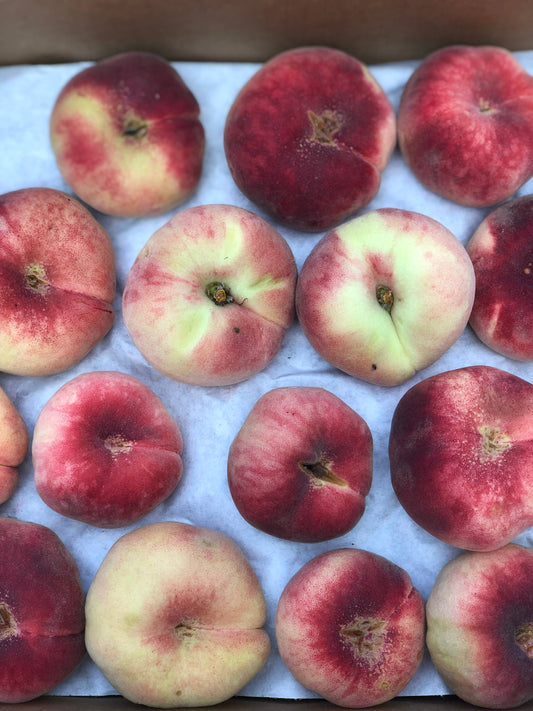Donut Peach with Lime Spoon Preserves