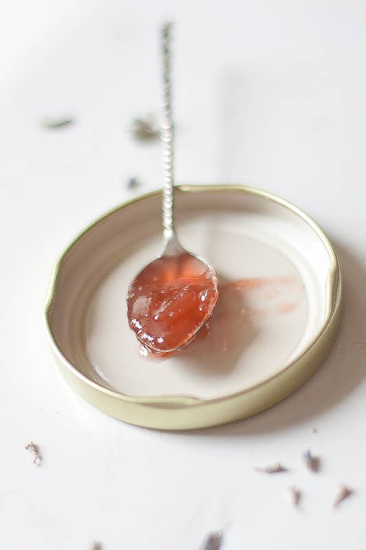 Rhubarb Lavender Spoon Preserve