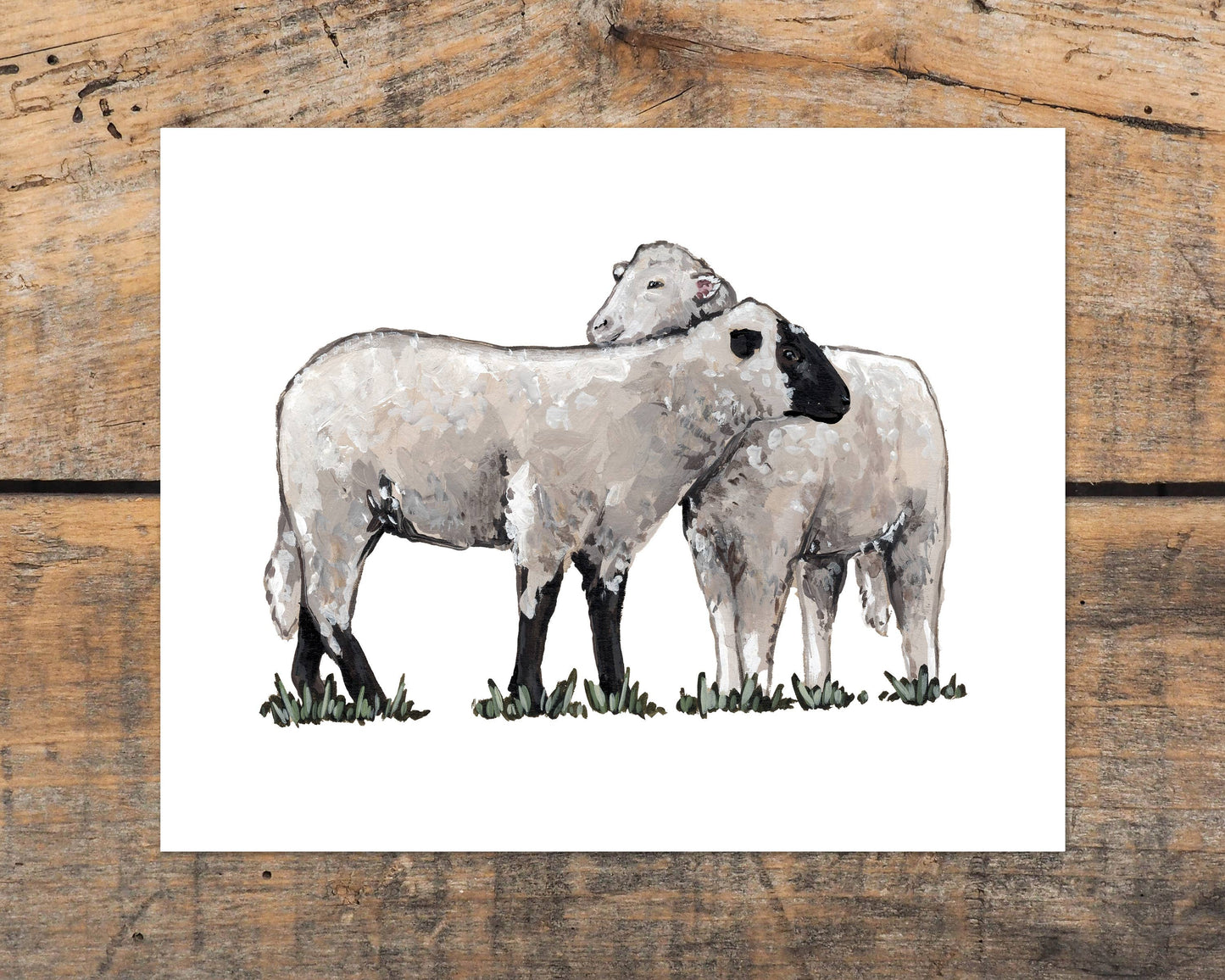 Martin & Franklin Art Print