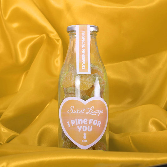 Vegan 'I Pine For You' Tropical Gummies Jar