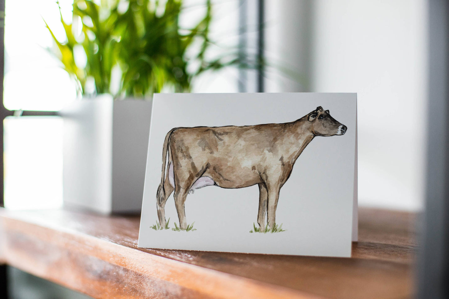 Jersey Cow Greeting Card