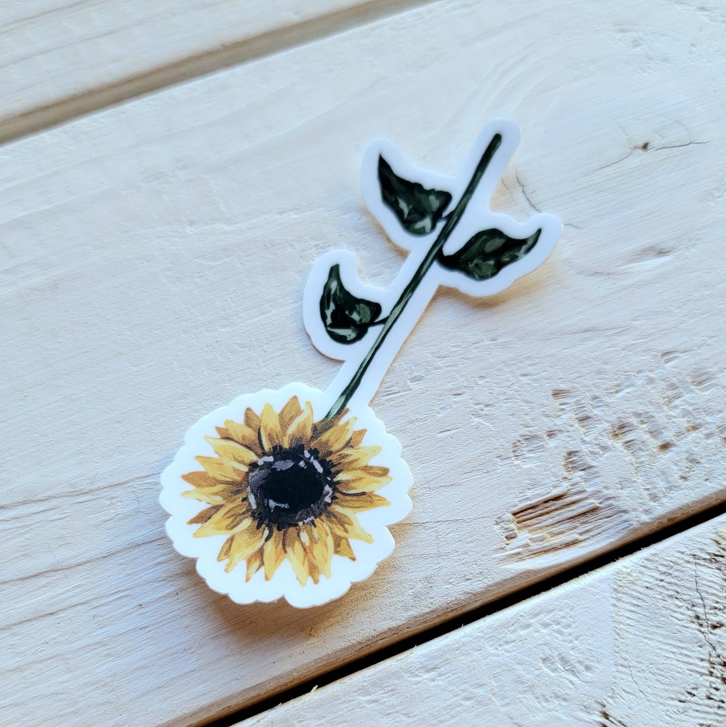 Sunflower Vinyl Sticker