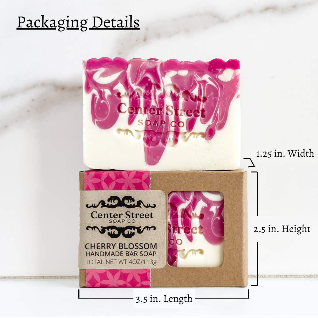 Cherry Blossom Vegan Handmade Soap Bar