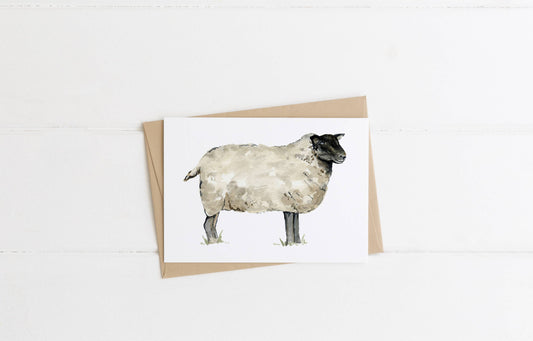 Sheep Greeting Card