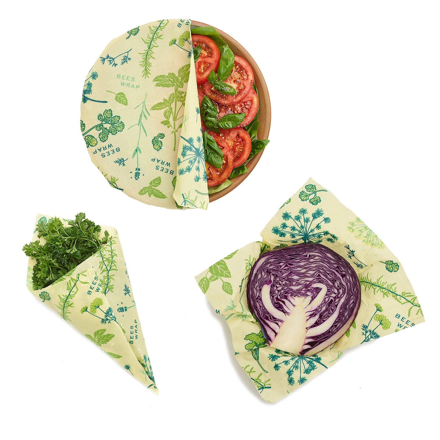 Herb Garden, Plant Based Wax (Assorted 3 Pack)