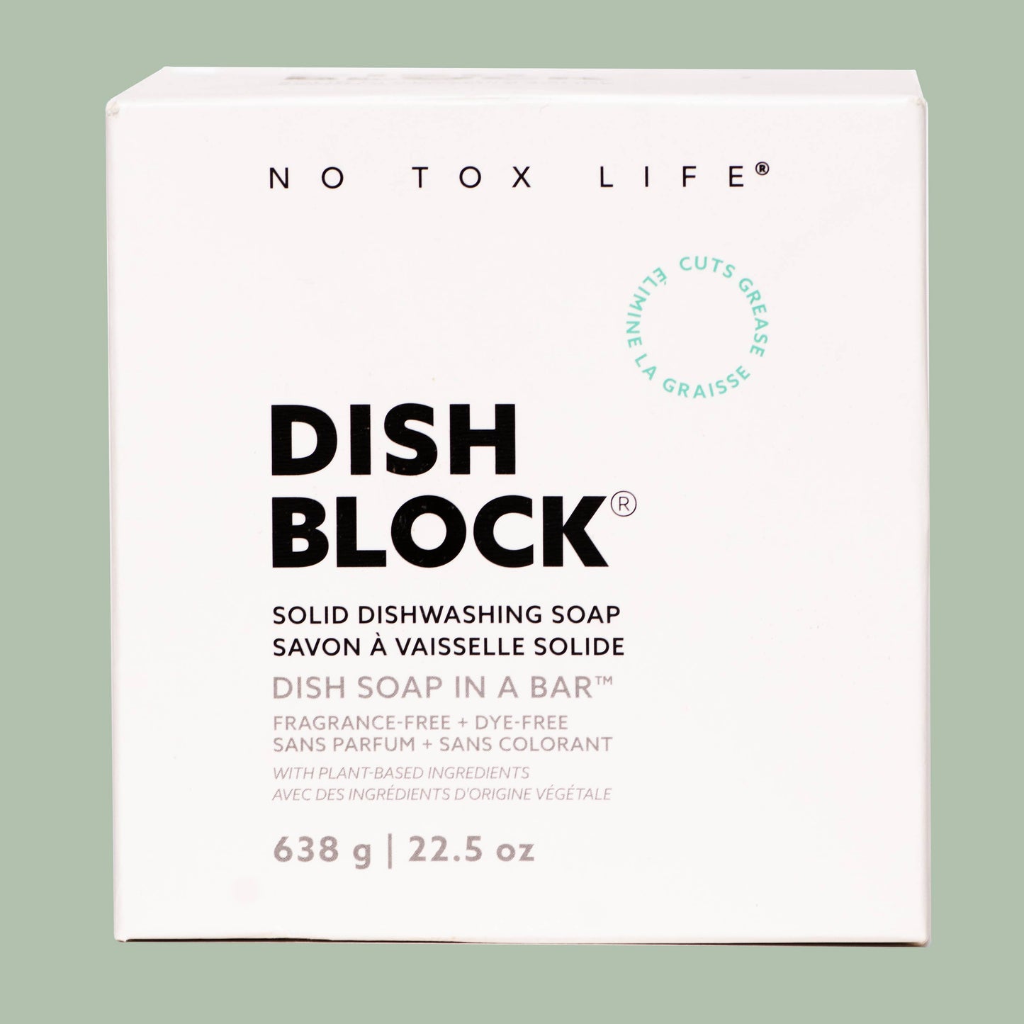No Tox Life Solid Dish Soap Bar
