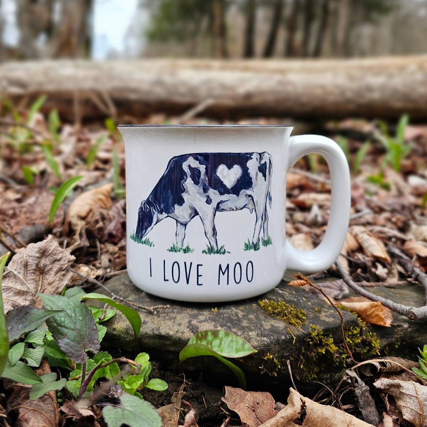 I Love Moo Cow Coffee Mug