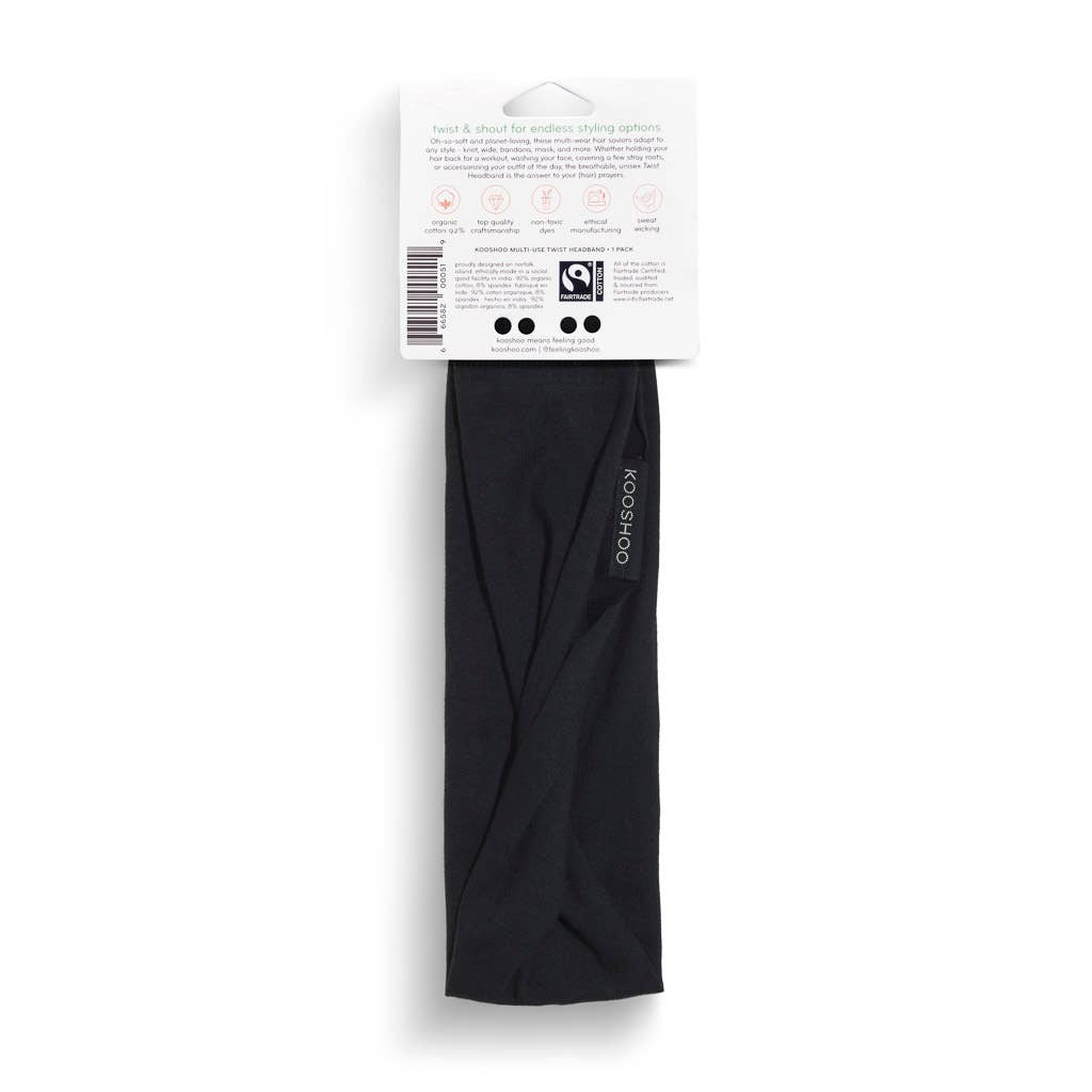 Organic Cotton Twist Headband