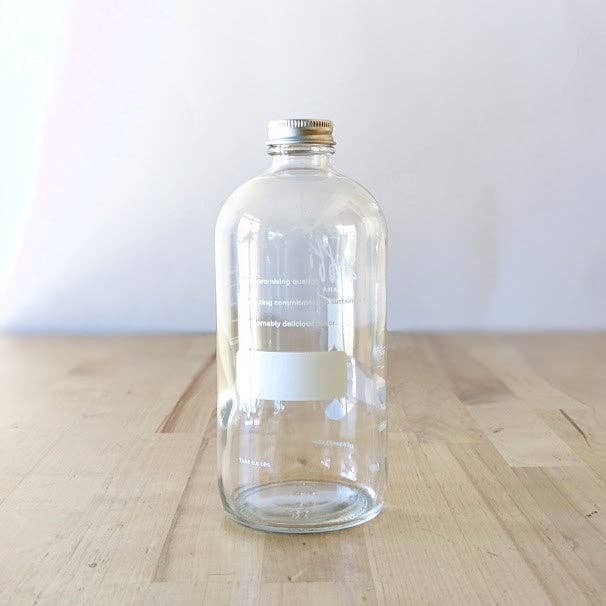 16oz Refillable Glass Bottles - for Saffi Saana display