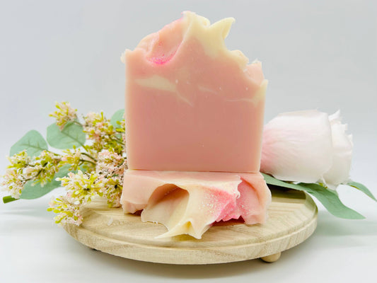 Pink Berry Mimosa Handmade Soap Bar