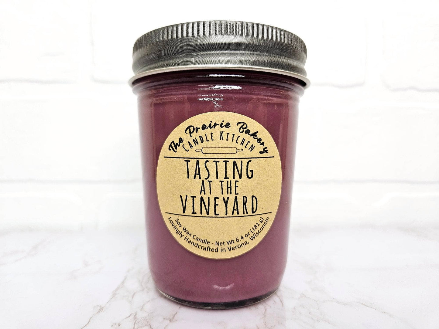 Tasting at the Vineyard Scented Soy Wax Candle