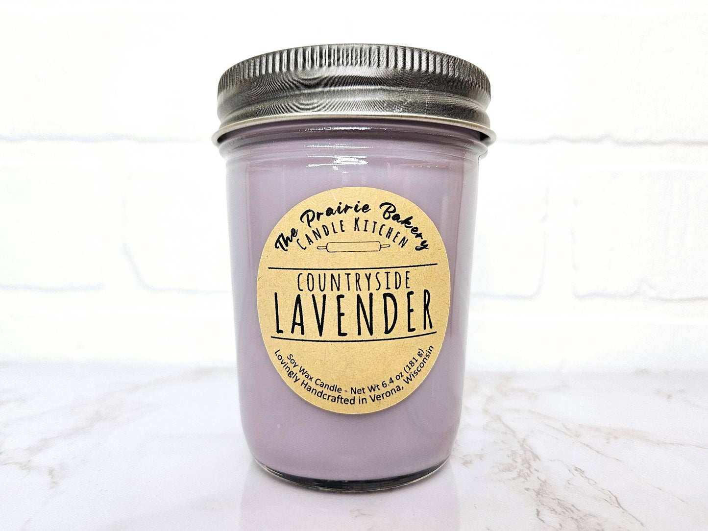 Countryside Lavender Scented Soy Wax Candle