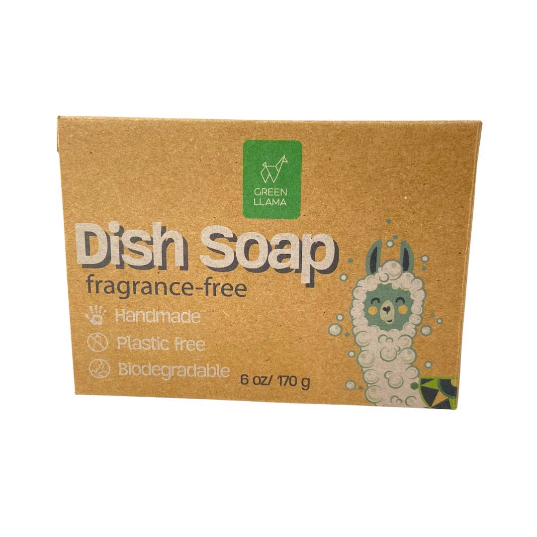 All Natural Dish Soap Bar (Coconut oil soap) - Case of 6