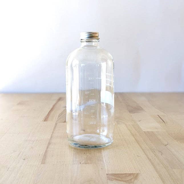16oz Refillable Glass Bottles - for Saffi Saana display