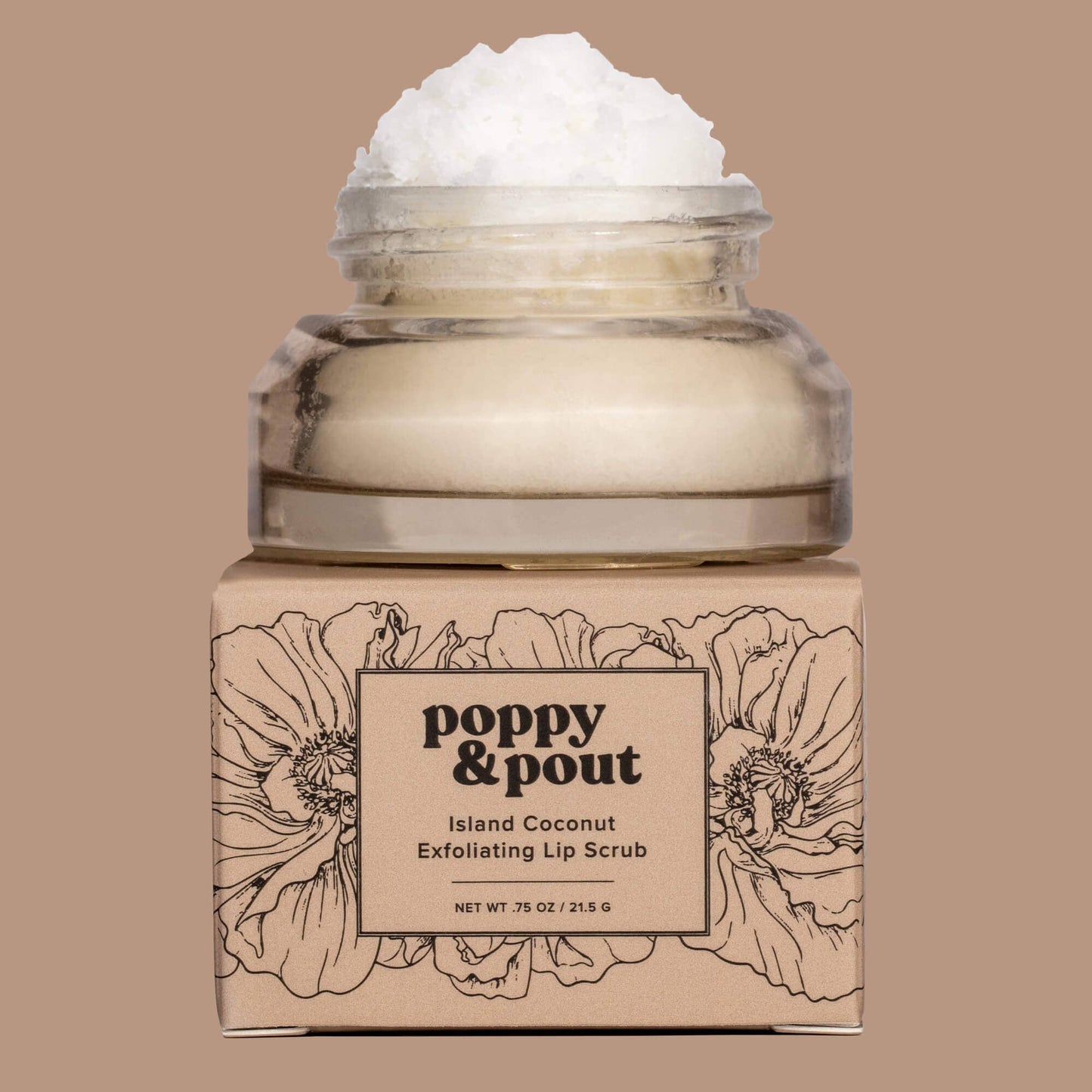 Poppy & Pout Lib Scrub