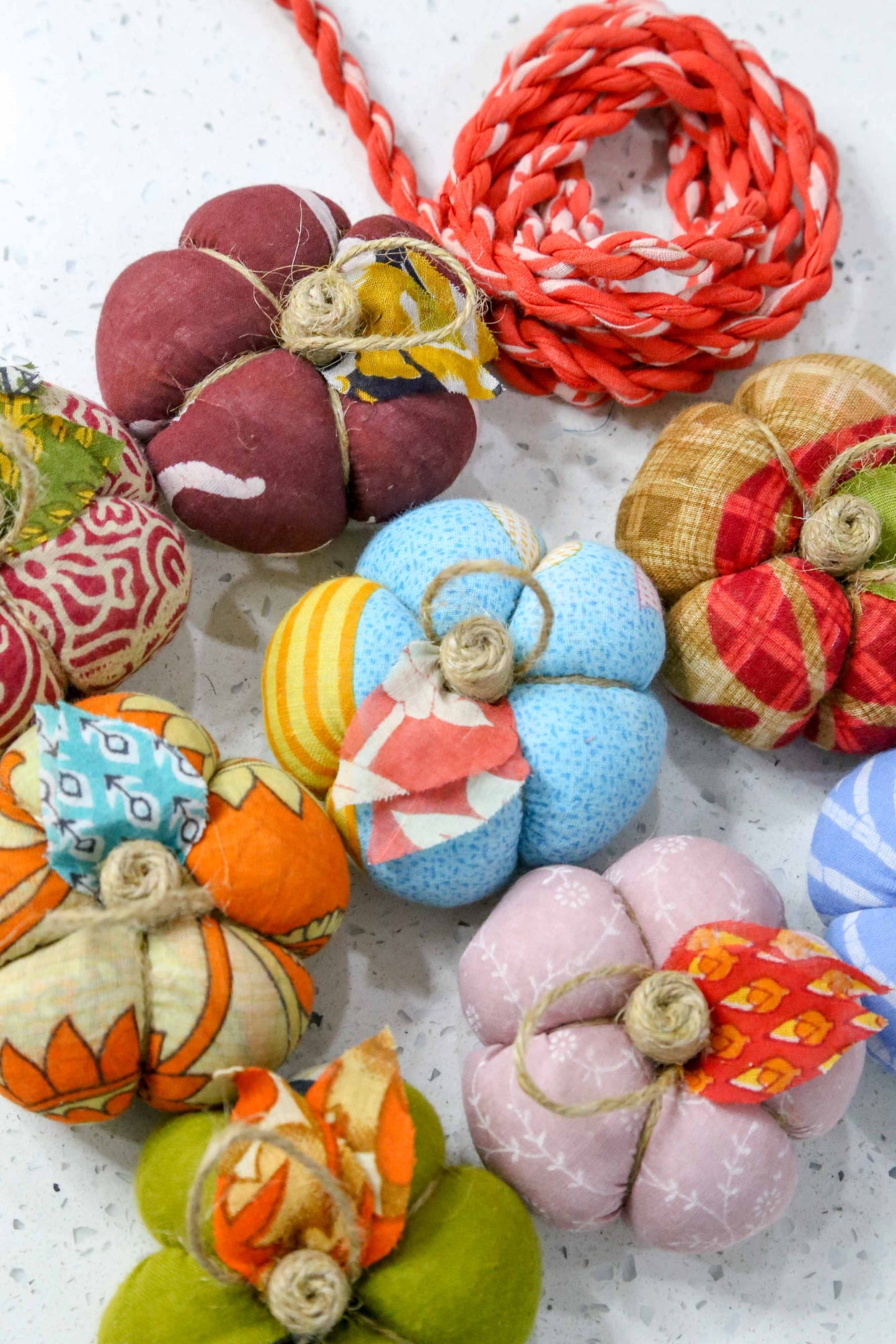 Saree Pumpkin Garland