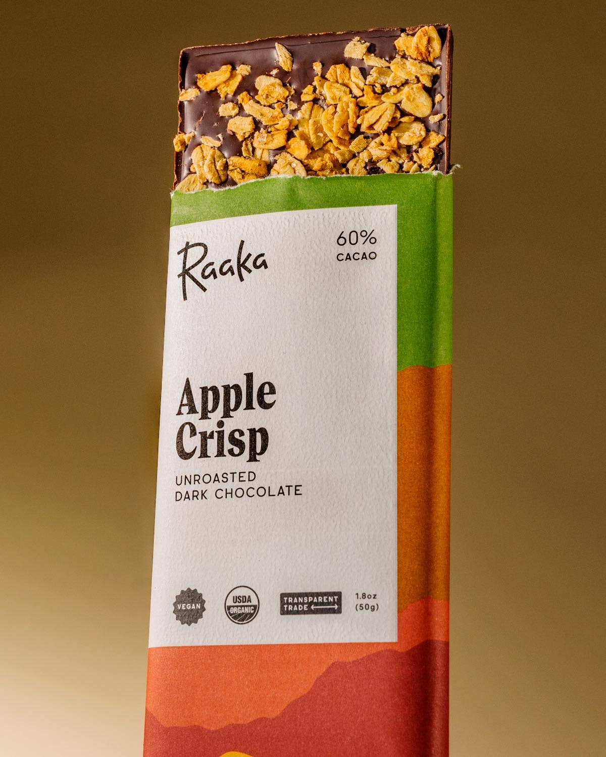 60% Apple Crisp Chocolate Bar