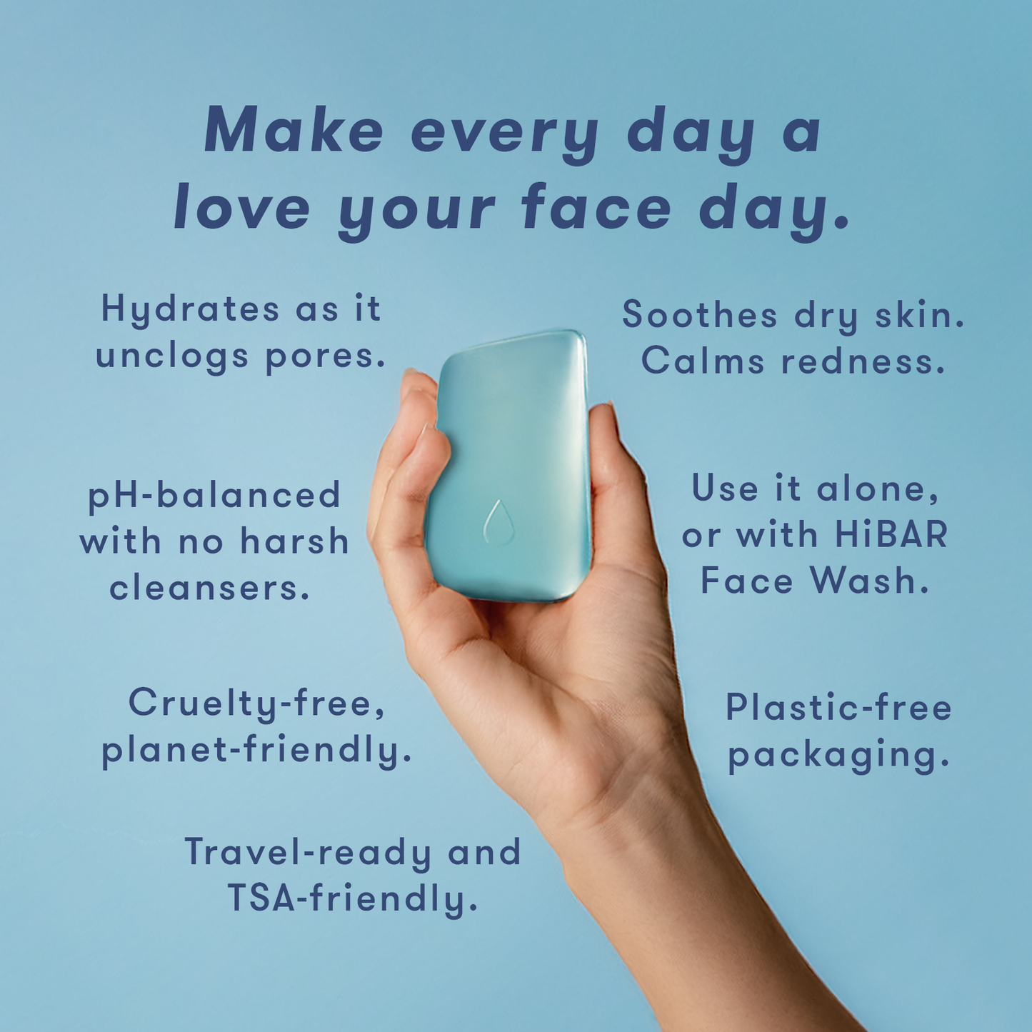 HiBAR Solid Oil Cleanser/Makeup remover
