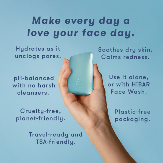 HiBAR Solid Oil Cleanser & Makeup Remover