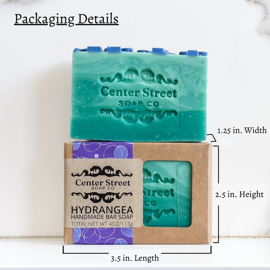 Hydrangea Handmade Soap Bar