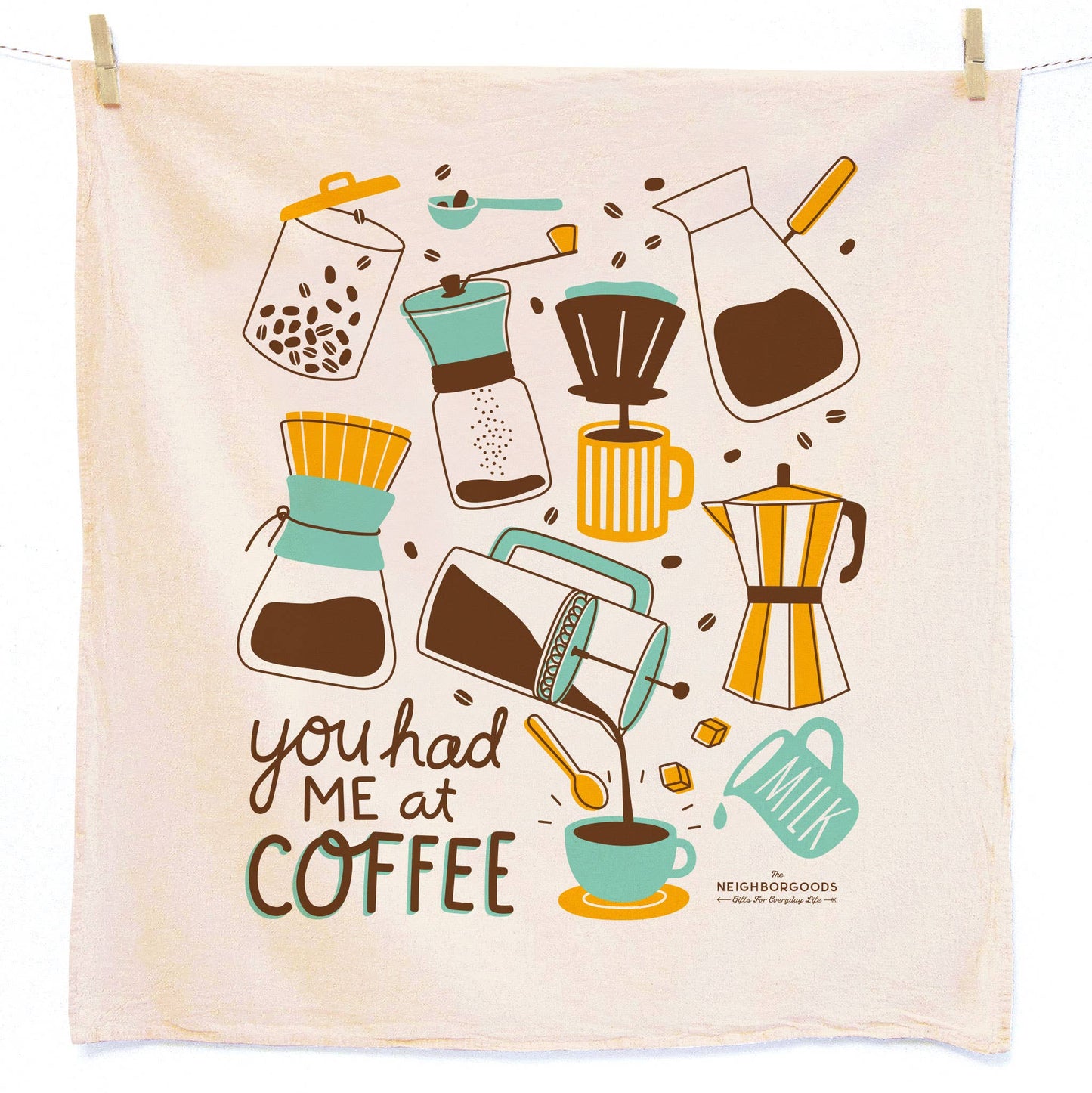 Coffee Break Tea Towel Set