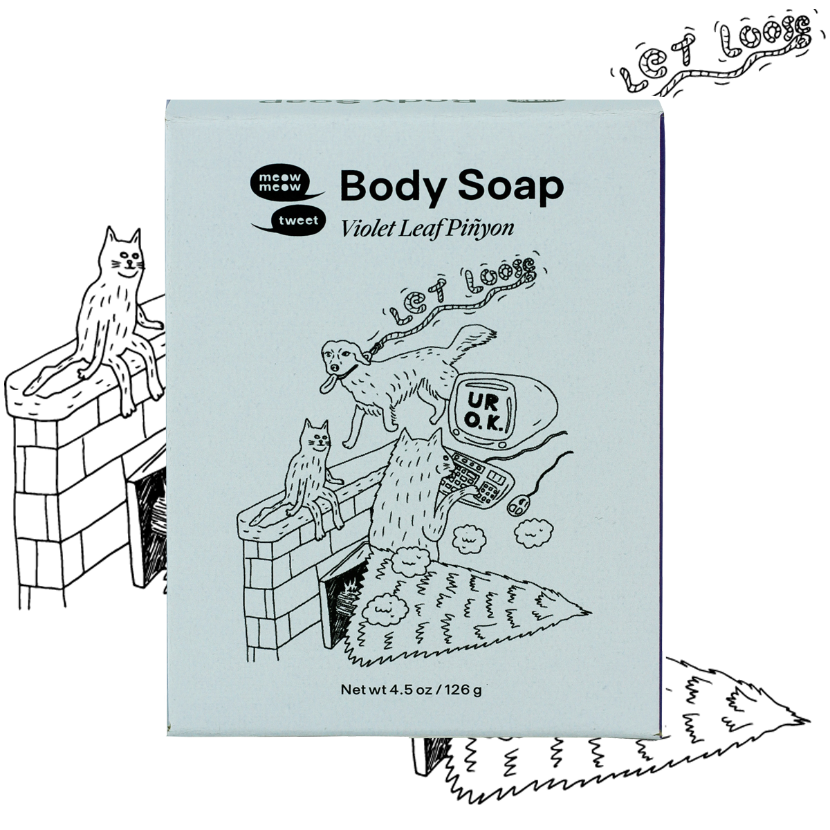 Violet Leaf Piñyon Body Soap (limited edtn)