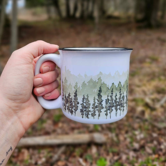 Pine Tree Nature Mug