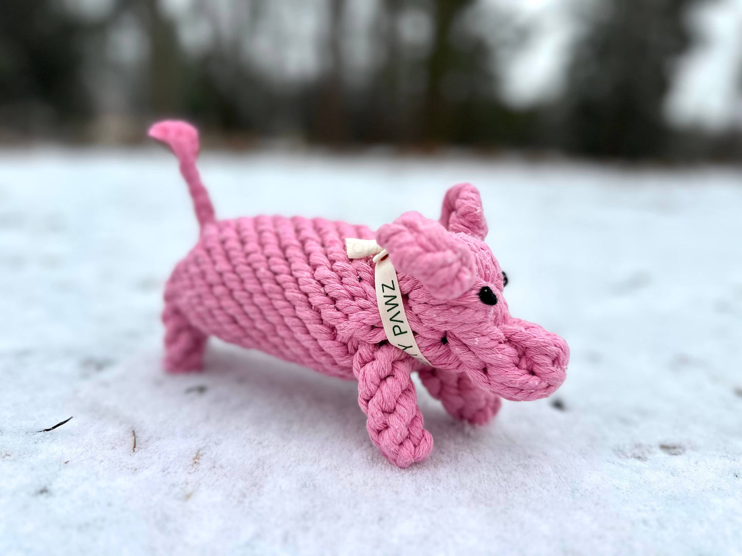Sustainable Rope Animal Dog Chew Toys