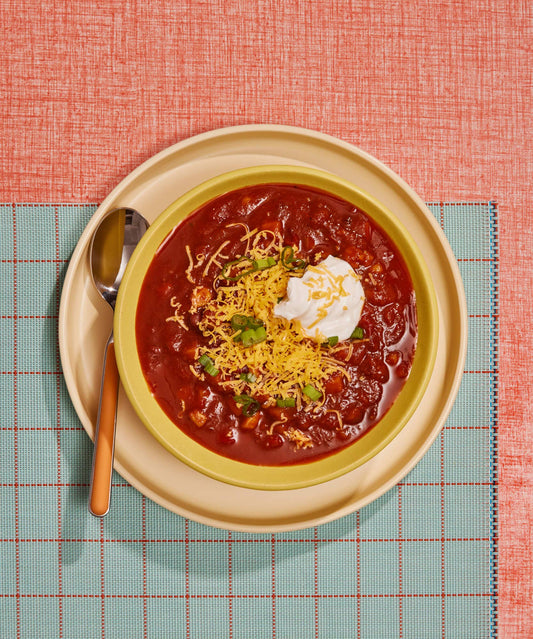 Fire Roasted Sweet Potato Chili