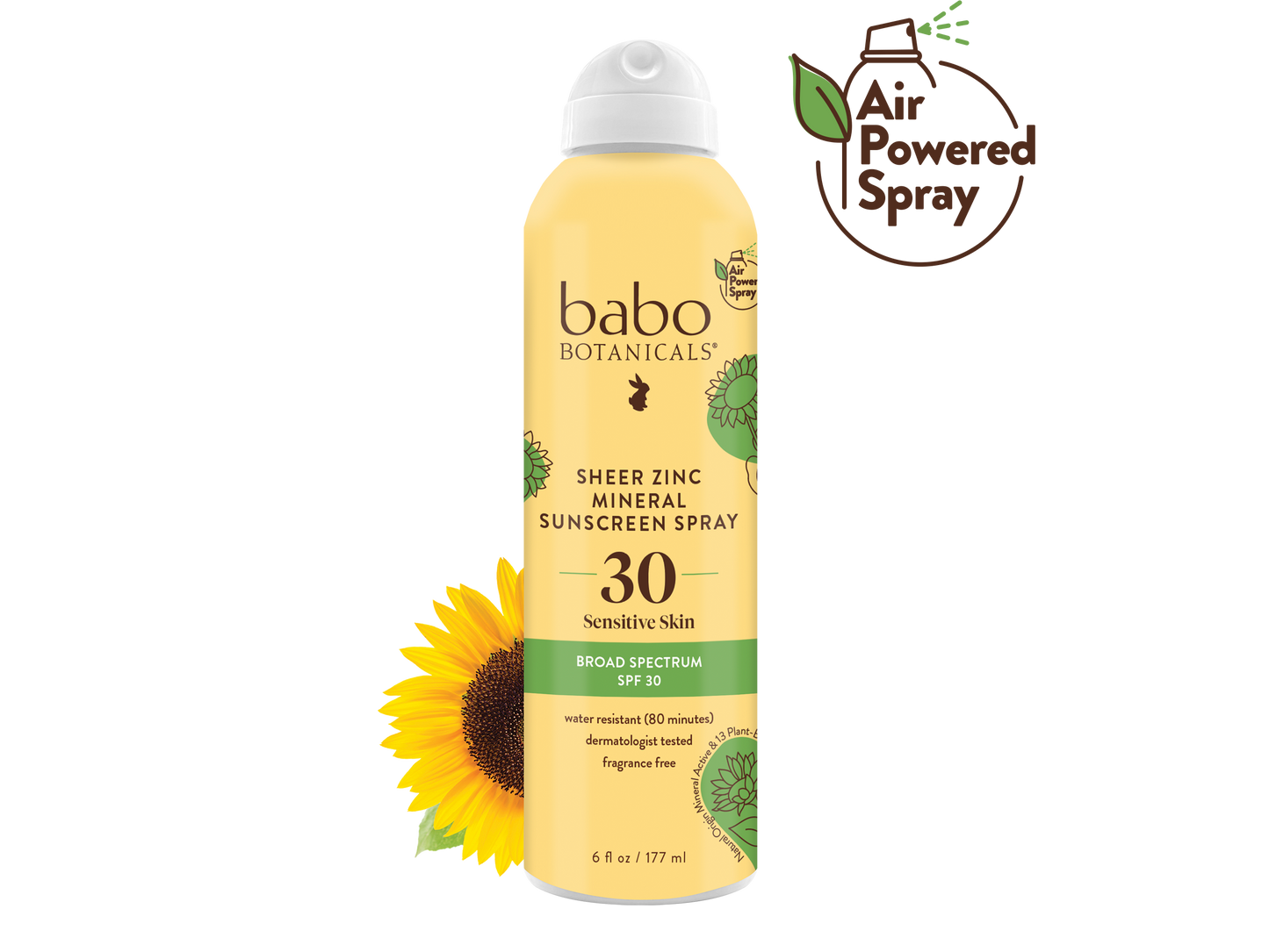 Sheer Zinc Mineral Sunscreen Spray SPF30