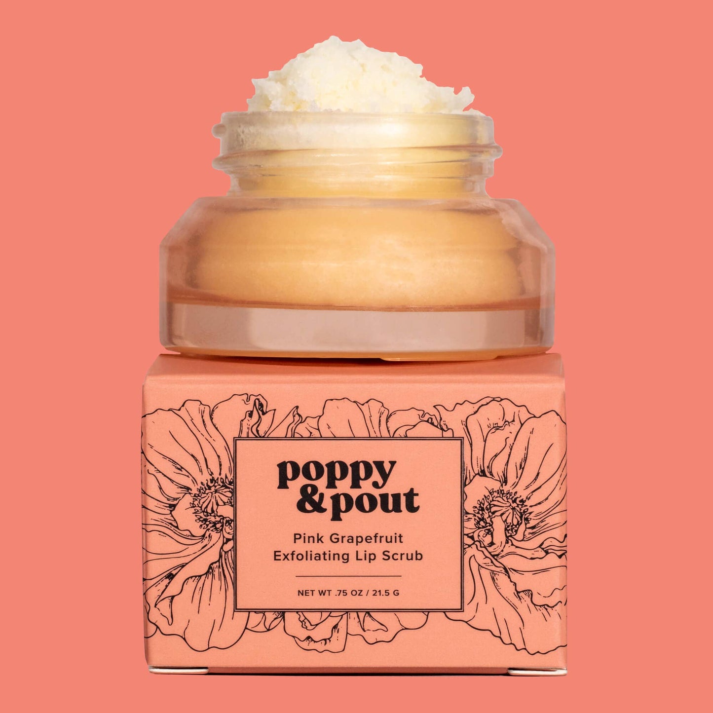 Poppy & Pout Lib Scrub
