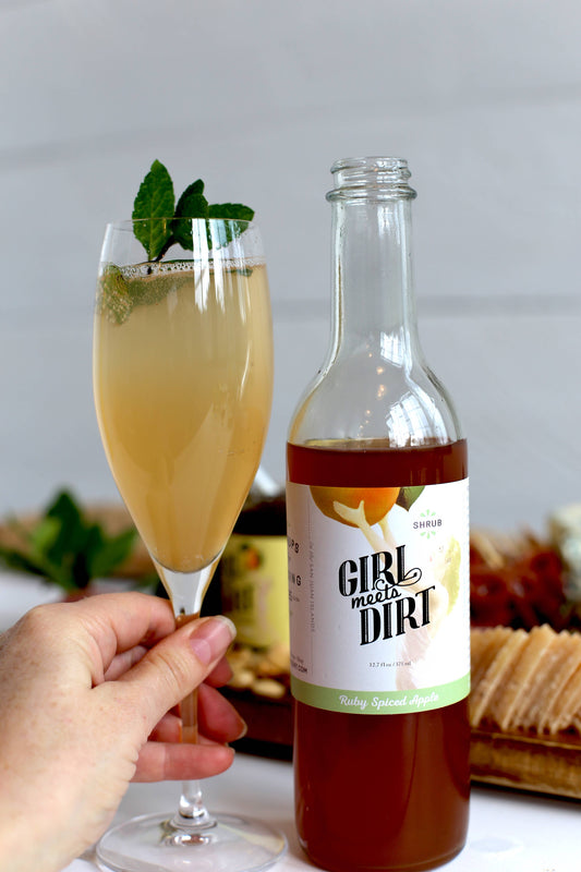 Ruby Spiced Apple Shrub