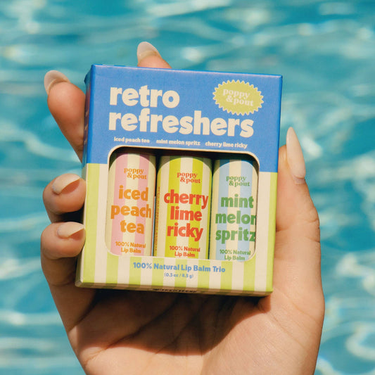 Retro Refreshers, Lip Balm Trio