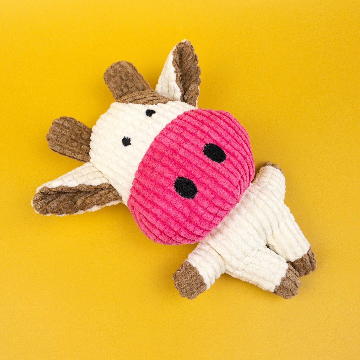 Cow Small Plush Dog Toy