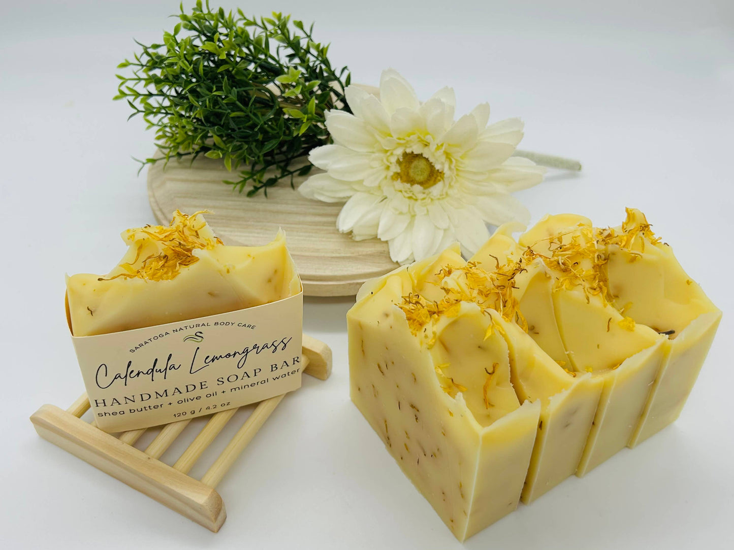 Calendula Lemongrass Handmade Soap Bar