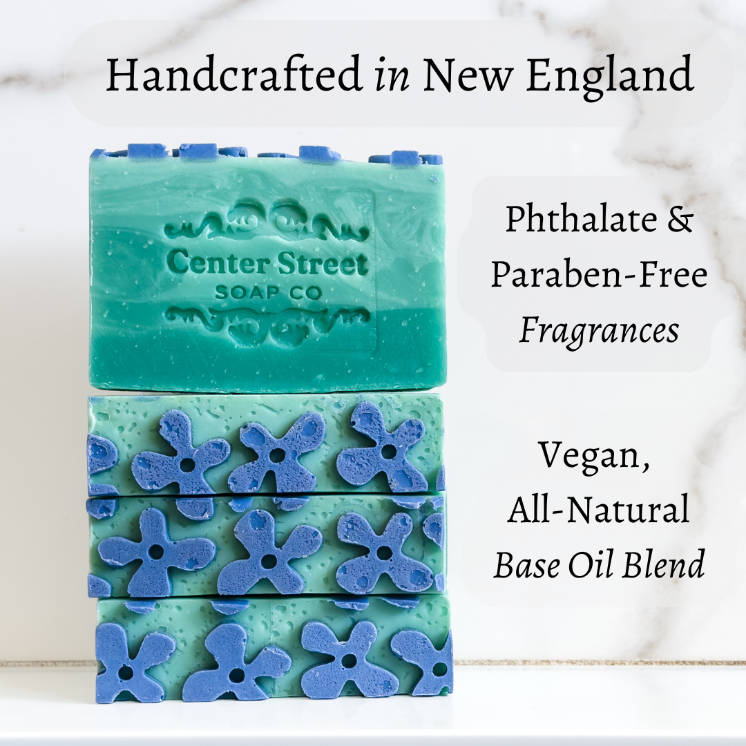 Hydrangea Summer Handmade Soap Bar