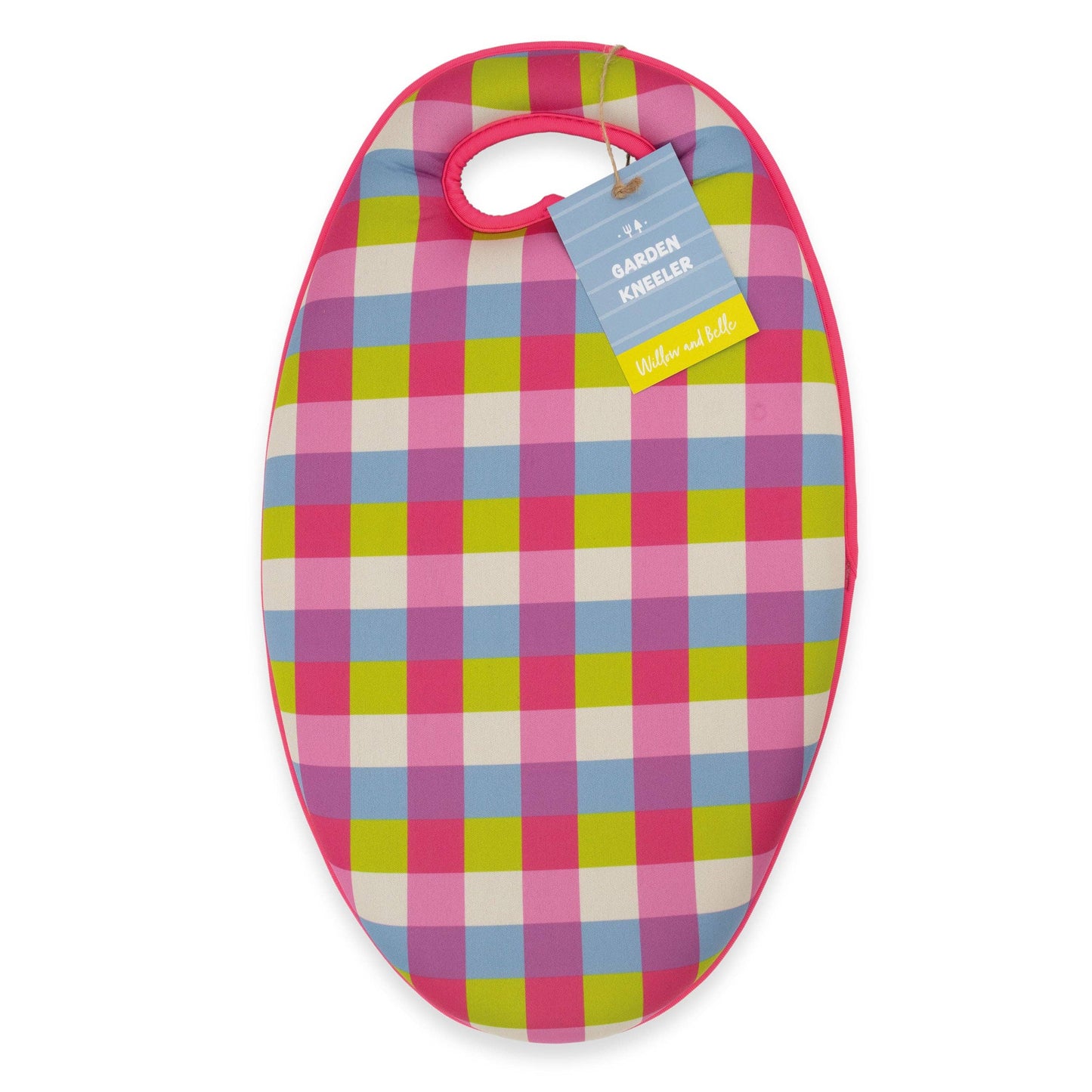 Willow and Belle Gingham Garden Kneeler
