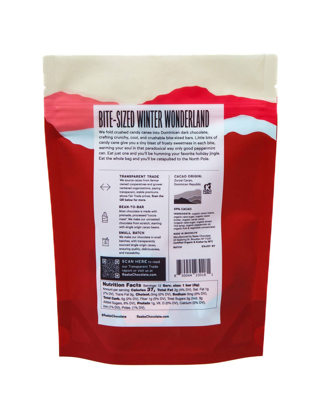 Candy Cane Crunch Minis Bag